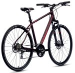 Dviratis Merida CROSSWAY 20 matt burgundy red - Vaizdas 5