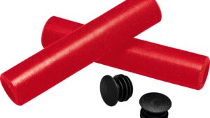 Vairo rankenėlės Merida Team CC red 130x32mm