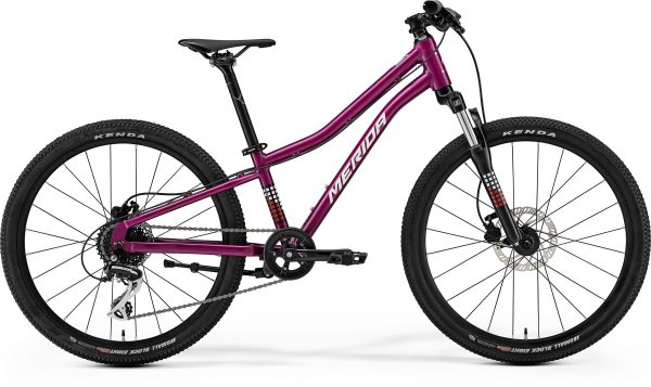 Dviratis Merida Matts J.24 I3 silk purple(wht/red/blk)