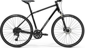 Dviratis Merida Crossway 300 III2 glossy black(silver)
