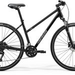 Dviratis Merida Crossway 100 III2 Lady glossy black(silver)