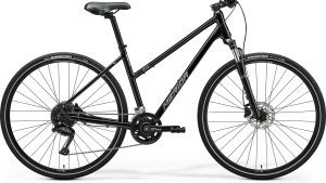 Dviratis Merida Crossway 100 III2 Lady glossy black(silver)